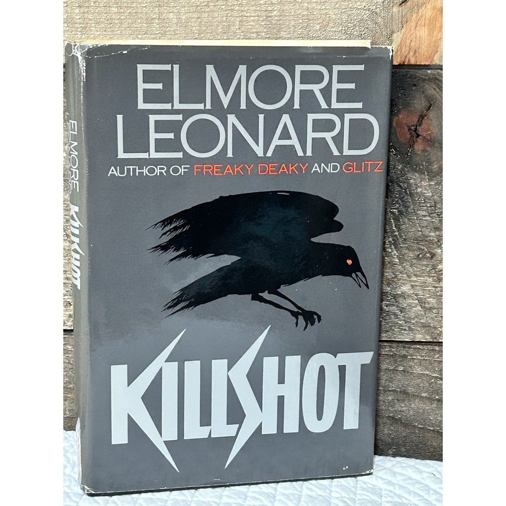 Killshot by Elmore Leonard Hardcover w/ Dust Jacket Book Club Edition